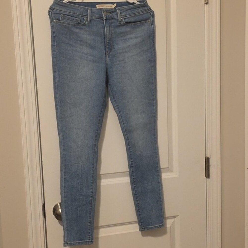 Signature By Levi Strauss Womens High Rise Skinny Jeans Size 4
